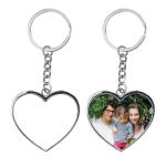 Creative Love Pendant Sublimation Keyring Blanks European American Style