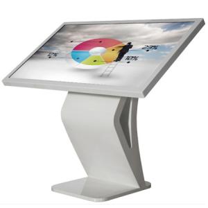 China Scratchproof 43 Inch Floor Self Service Touch Screen Kiosk on sale