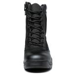 Black Tactical Safety Shoes Winter Breathable Safety Boots High Top