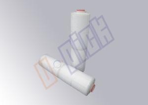 Quality High Efficiency 20 Inch Membrane Pleated Filter Cartridge In Beer Filtration wholesale
