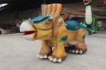Customizable Ankylosaurus Dinosaur Battery Car For Children's Amusement Park