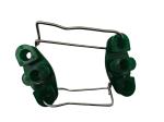Nylon Stainless Steel Drop Cable Tension Clamps for Fiber Optic UV Protected