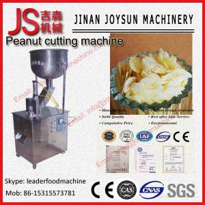 Quality Industrial Electric Stainless Steel Peanut Cutting Machine 600rpm wholesale