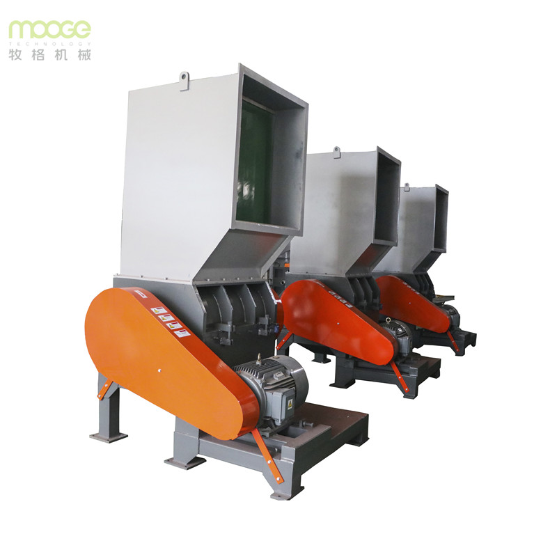 PVC HDPE Heavy Duty Plastic Shredder Machine 400MM Plastic Recycling Shredder