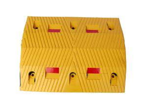 Quality High Purity Rubber Safety Reflective Driveway Speed Bumps wholesale