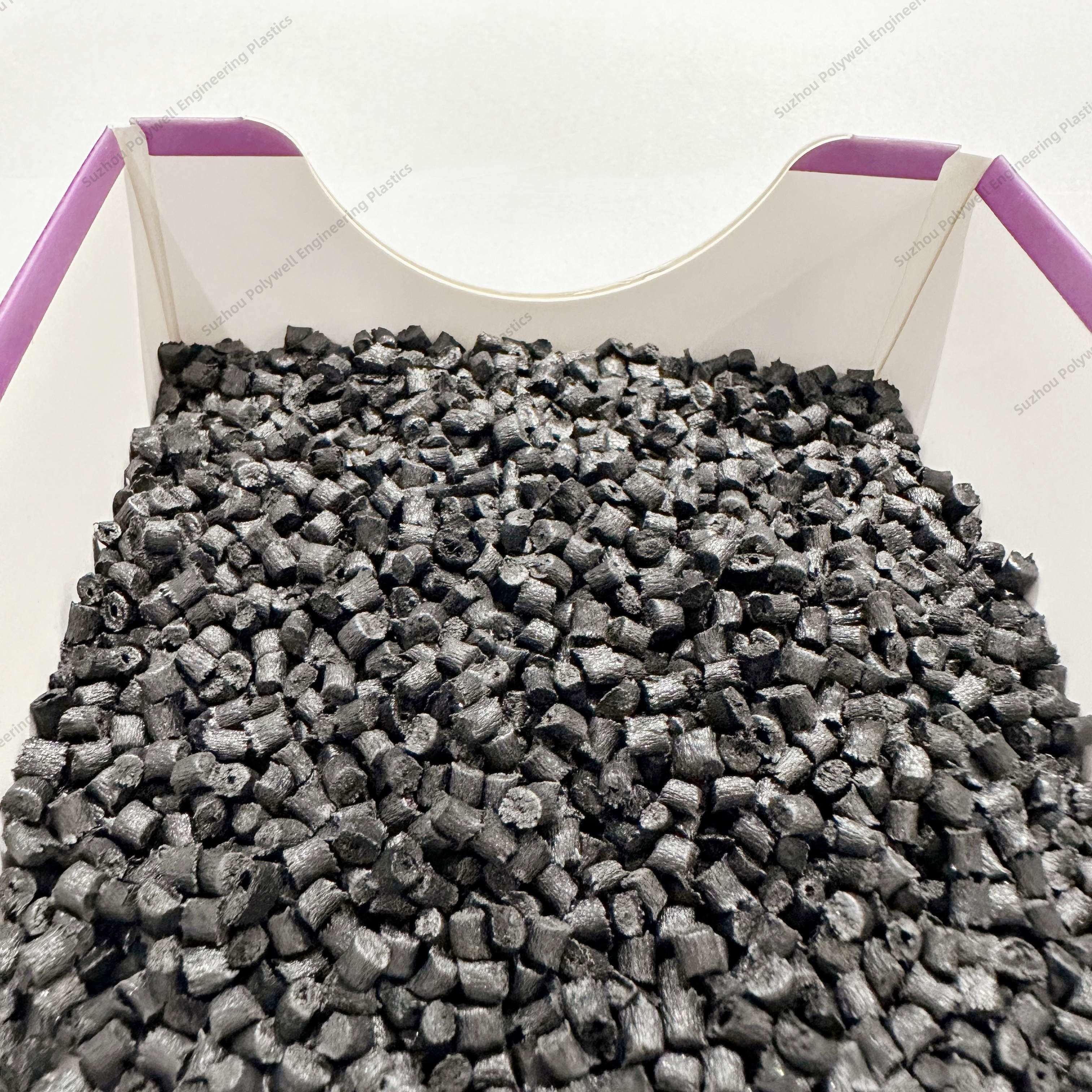 25% Glass Fiber Reinforced PA66 Plastic Granules Black Or Customized Color