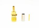 Brass Female 50Ω Impedance RG316 Cable SMA RF Connector