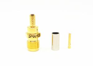 Quality Brass Female 50Ω Impedance RG316 Cable SMA RF Connector wholesale