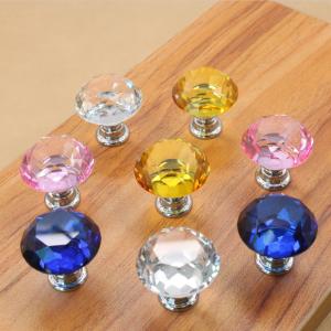 Quality Crystal Door Knobs Cabinet Pulls Drawer Furniture Handles Hardware wholesale