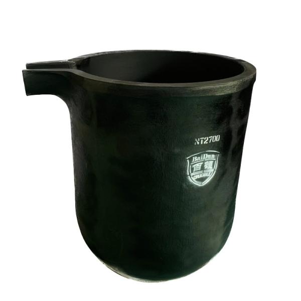 Silicon Carbide Graphite Pouring Nozzle Crucible Metal Melting High Thermal