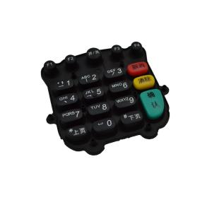 Quality Customized Silicone Keypad For POS Machine Heat-Resistant Eco-Friendly wholesale
