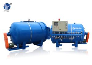 Quality Waste Tyre Regrooving Equipment , Blue Color Automatic Tire Curing Chamber wholesale