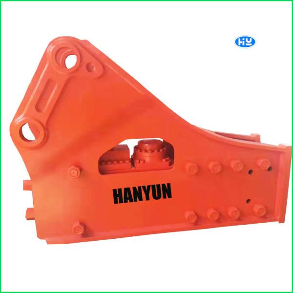 Medium Solid Rock Hammer Excavator Hydraulic Breakers 135mm Chisels Digging