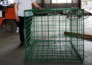 China Galfan Finishing Welded Gabion Box / Pvc Coated Gabion Box Customized Size on sale