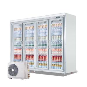 Quality Supermarket Deluxe Split Vertical Refrigerating Display Case wholesale