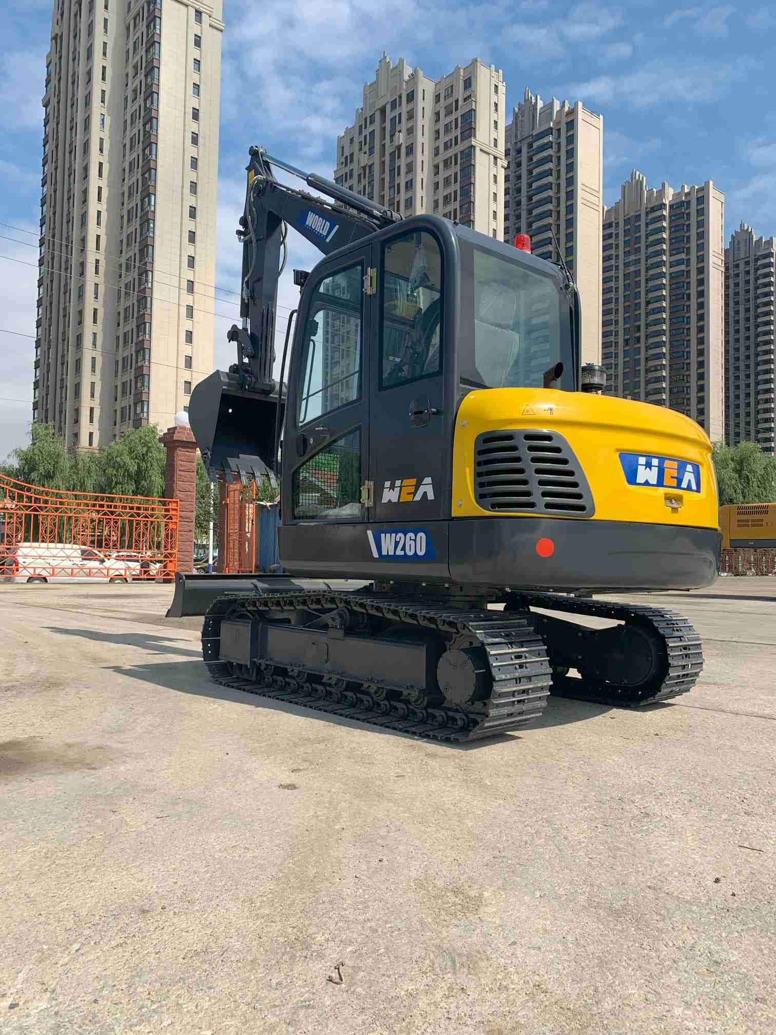 6.1m Max Digging Radius Small Crawler Digger Equivalent to Komatsu PC60 CAT 306