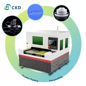 Quality Compact Optical Glass Laser Cutting Machine Powered by AC220V RF CO2 Laser wholesale