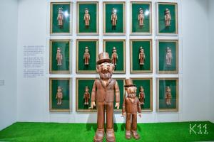 Quality Smooth Surface Wooden Art Sculpture Exhibition For Gallery wholesale