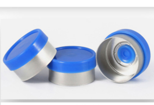 Injection Glass Bottle Aluminum Plastic Cap Alu Plastic Flip Off Glass Vial Cap
