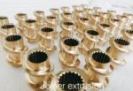 Vacuum Quenching Aluminium Bronze Extruder Screw Parts Wear Resistant