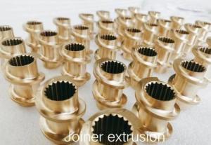 Quality WR15E Abrasion Resistant Twin Screw Shafts Diameter 10-120mm HRC44 Hardness for Food Industry wholesale
