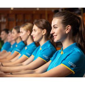 Quality Advertising Loose Custom Work Polo Shirts Personalised Work Polo Shirts Regular Fit wholesale