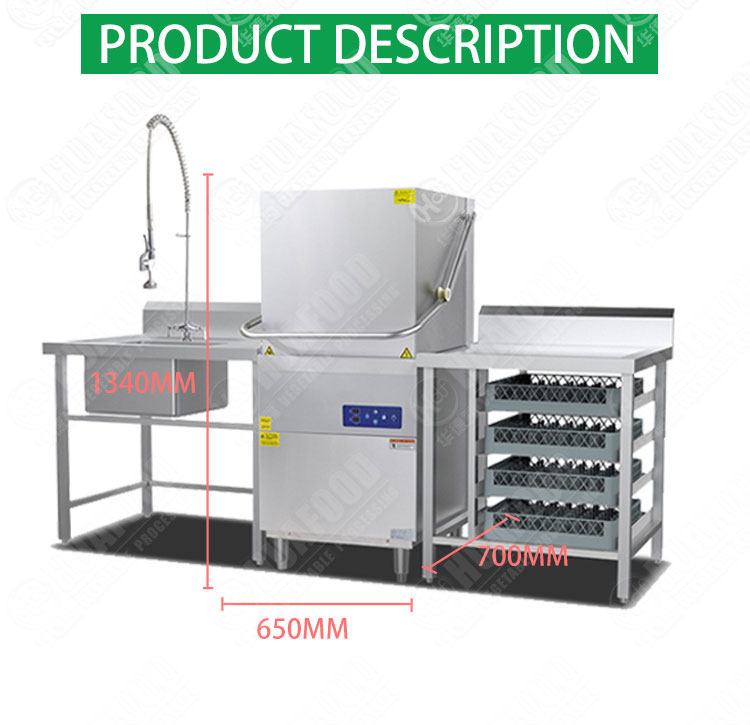 Multi-Function High Safety Level Robot Dishwasher With Ce Certificate