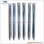 V shaped steel tent peg tent stake 18cm