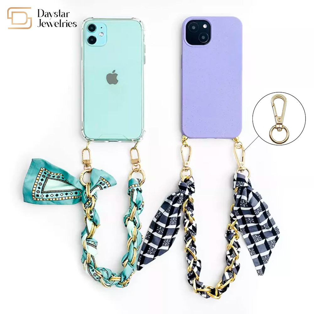 Metal Swivel Snap Hooks Lanyard Keychain Clip For Bag Charms Toy Pet Collar Buckle