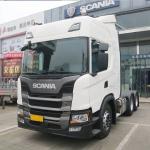 Half a row 2023 Mercedes CNG truck trailer head scan-ia G440 VOL-VO FM10 Sitrak