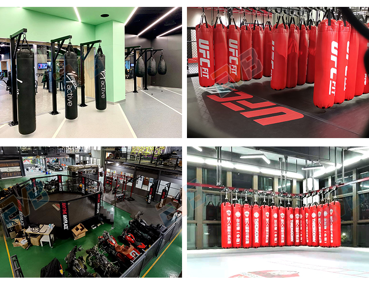 Custom PVC Boxing Bag Free Standing 5FT Kick Boxing Punching Bag