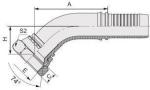Stainless Carbon Steel Hydraulic Pipe Fittings Ferrule for Jic Standard