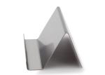 Light Weight Hairline Steel Surface shop Display Stands For Name Card