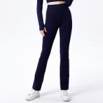 Cropped Flare Yoga Pants For Women Super Factory