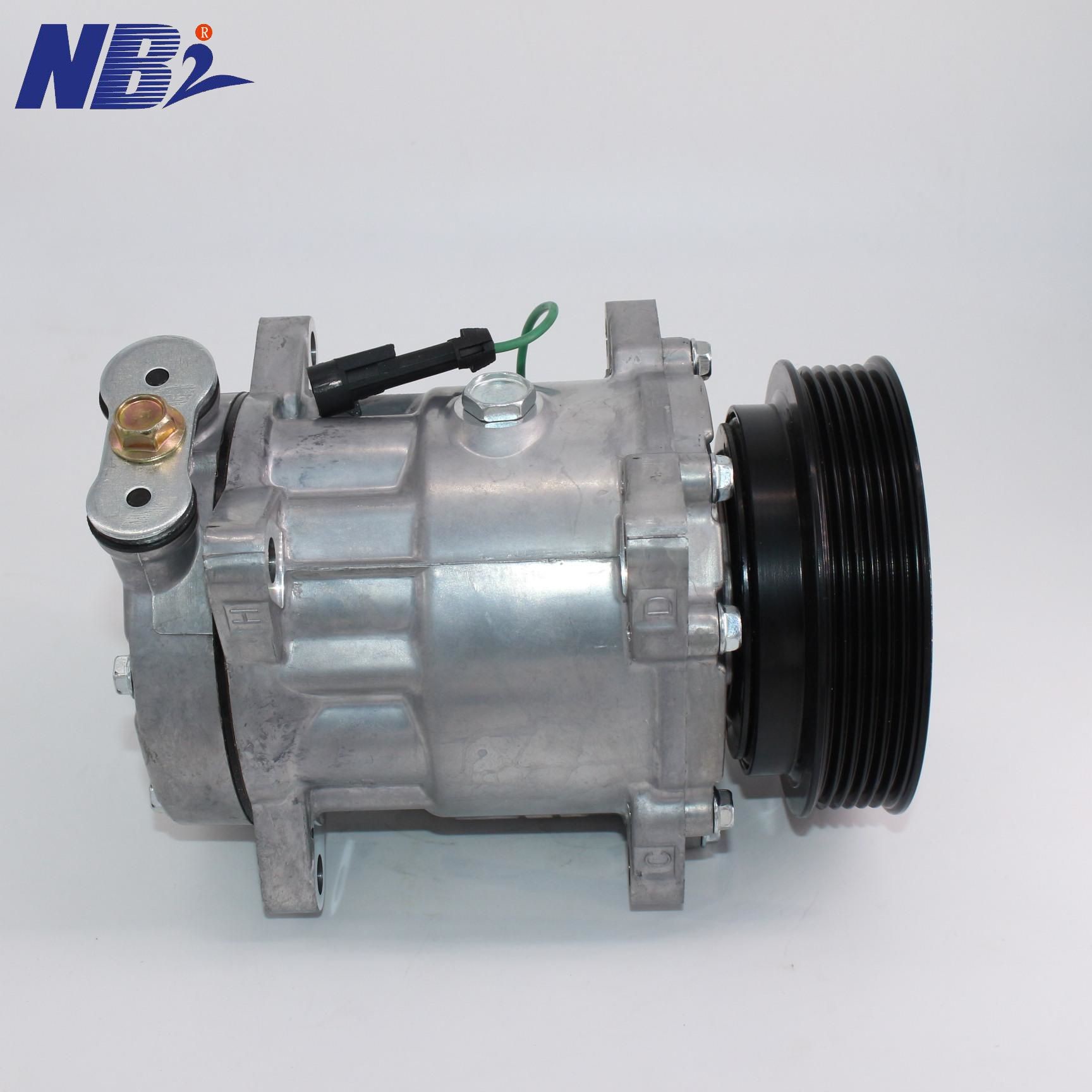 SD7V16 60607289 606072890 60813335 71721748 Car AC Compressor For Alfa Romeo 3.0 V6 24V 1998-2007