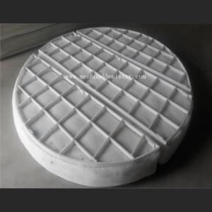 Quality PTFE F4 Diameter 900mm Demister Pad Height 200mm Round Shape Knit Mesh wholesale