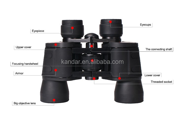 Shockproof Optical Instruments and Telescope Binoculars with Close Focus of 9.84/3 ft./m