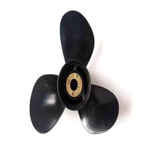 Quality Aluminum Fishing Boat Outboard Propellers 55HP 13inch Pitch wholesale