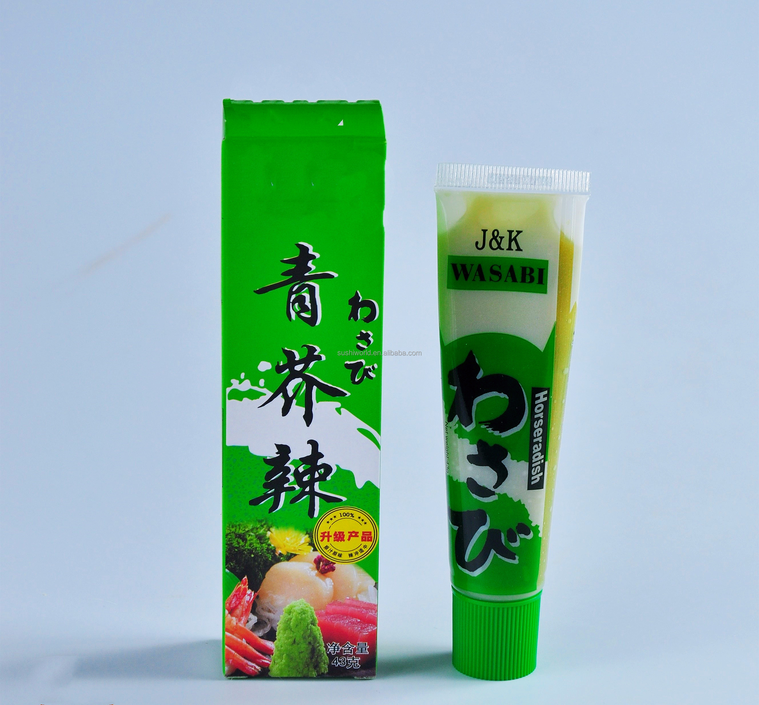 Japanese Mini 43g Wasabi Paste Traditional Japanese Seafood Condiments Seasoning