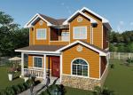 Luxury Prefab Houses steel double-deck prefabricated house Green Prefab Homes