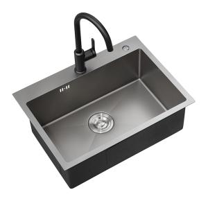 Quality ASC31N6201F Deep Basin Stainless Steel Sink 600x430mm Single Bowl wholesale