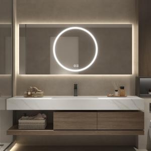 Quality Quartz Stone Countertop European Style High End Bathroom Vanity for Luxury Bathrooms wholesale