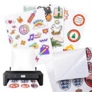 Quality Inkjet Printable 108gsm Matte Adhesive White Label Paper Sheet For Label Material wholesale