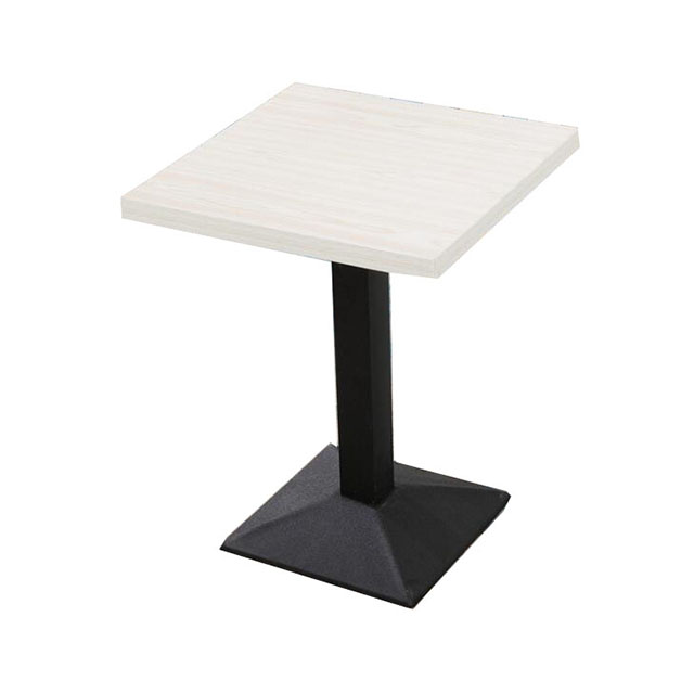 Customized Fast Food Restaurant Table with Modern Design in Antique Finish