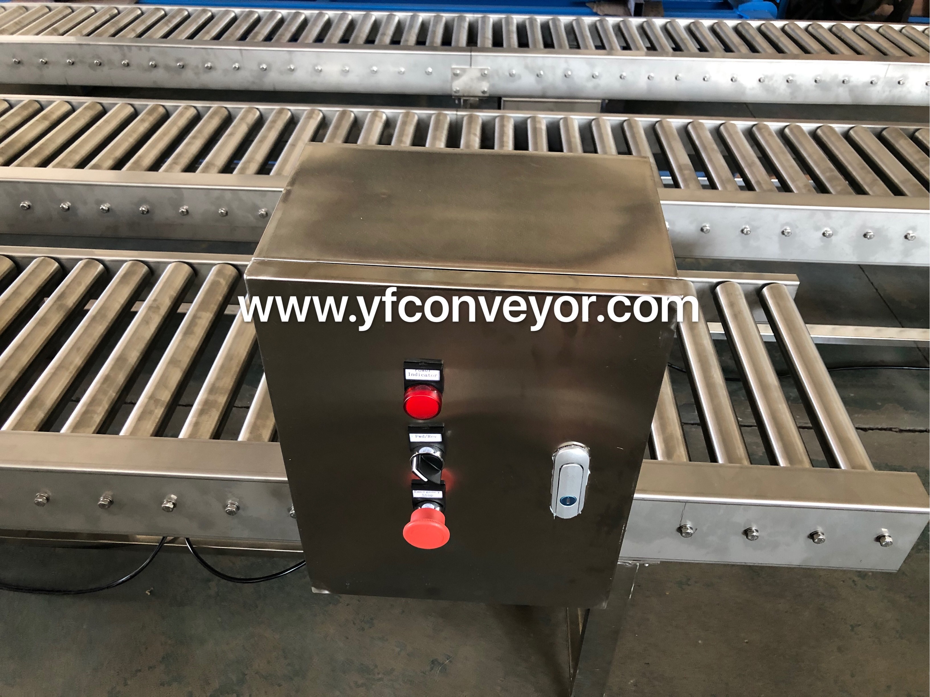 Factory Custom Powered Roller Conveyor Systems/Roller Conveying Machine