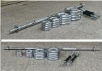 Adjustable Electroplating Fitness Accessory weight plate Barbell Set