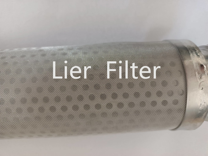 Multi Layers 1.7mm Thick Wire Mesh Filter Element For Oil Refining