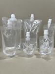 Green Leave Medicine Liquid Stand Out Pouch With Spout From 100ml-300ml
