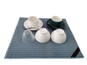 Quality 220gsm Microfiber Drying Dry Mat For Kitchen Quick Dry All Polyester wholesale