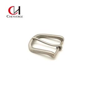 Quality Matte Brushed Nickel Metal Belt Buckles Corrosion Resistant Practical wholesale